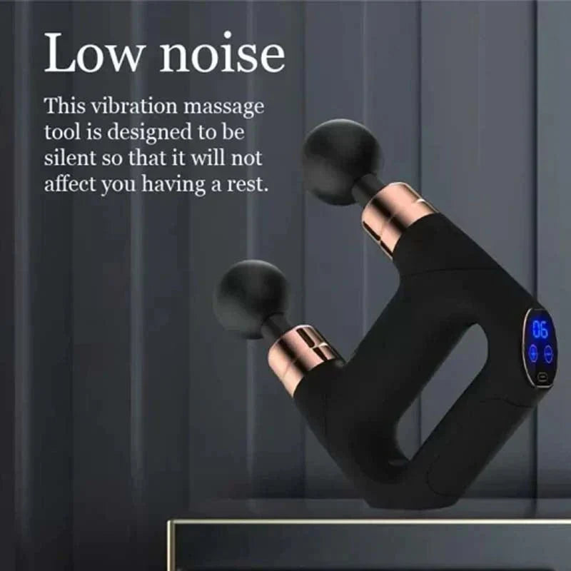 4 Heads Rechargeable Massage Gun