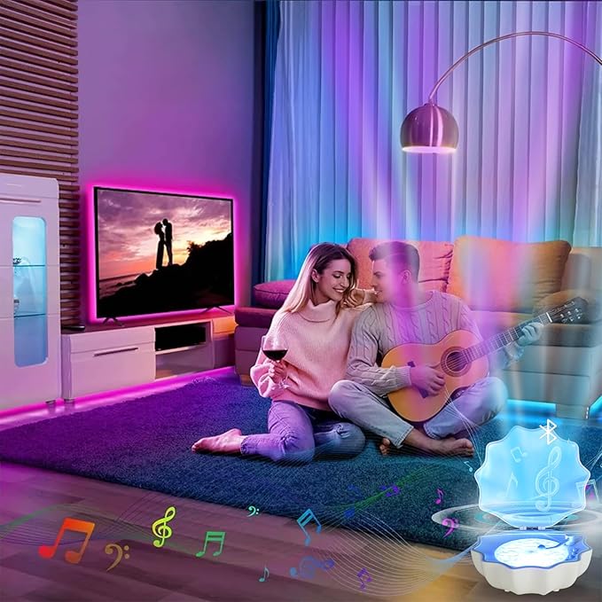 Shell Lamp with Bluetooth Speaker